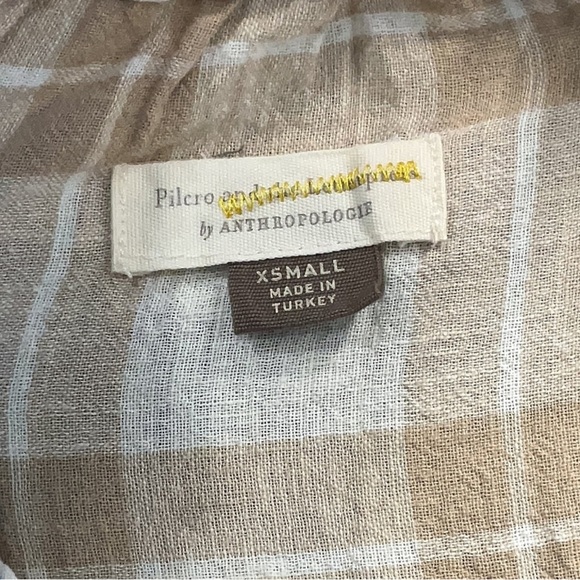 Anthropologie Pilcro Bette Babydoll Blouse XS - Picture 6 of 6